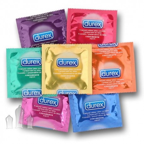 Durex Mix Flavours kondoomikomplekt + Flavours 24 tk