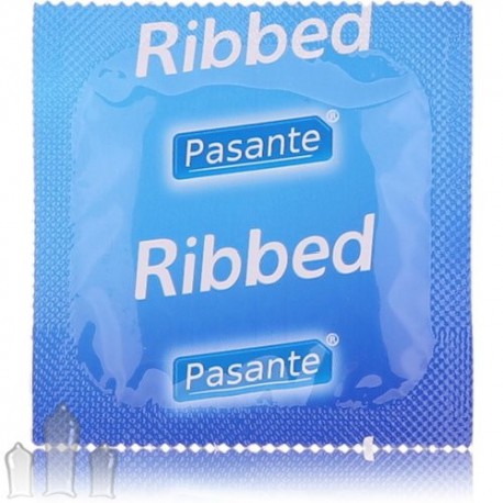 Pasante Ribbed kondoom
