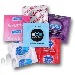 Õhukeste kondoomide komplekt 20 tükki