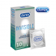 Durex Invisible Close Fit 10 tk