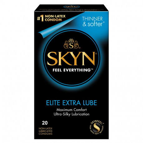 Skyn Extra Lubricated 20 tk kondoomi pakend