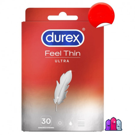 Durex Feel Ultra Thin kondoomipakk 30 tk