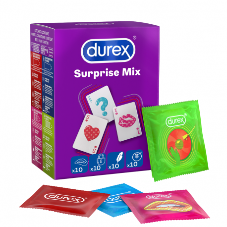Durex Surprise Mix 40 tk