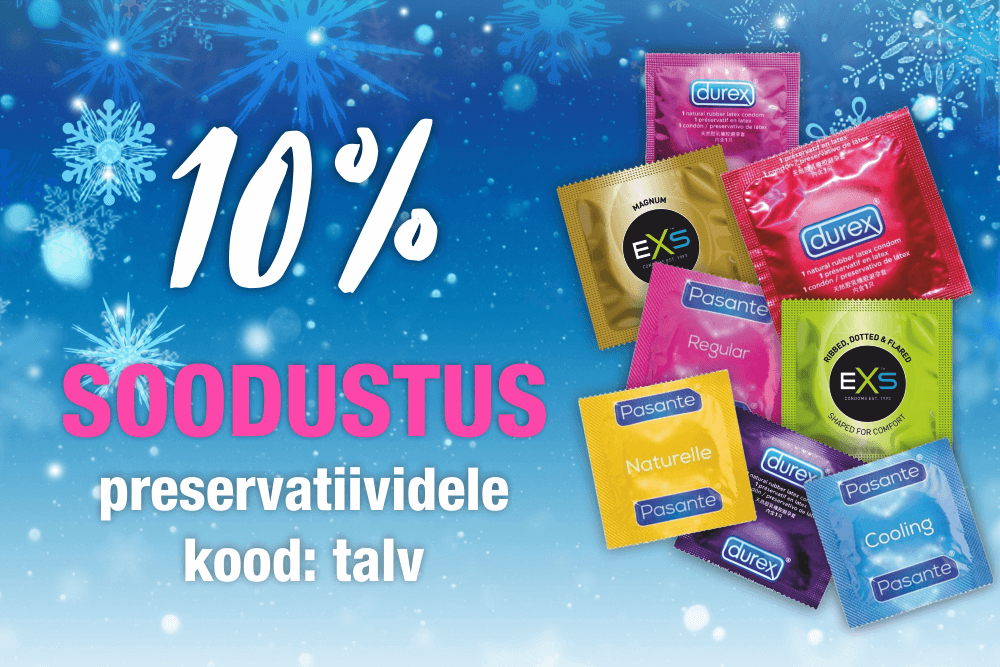 Talvine allahindlus kondoomidele -10%