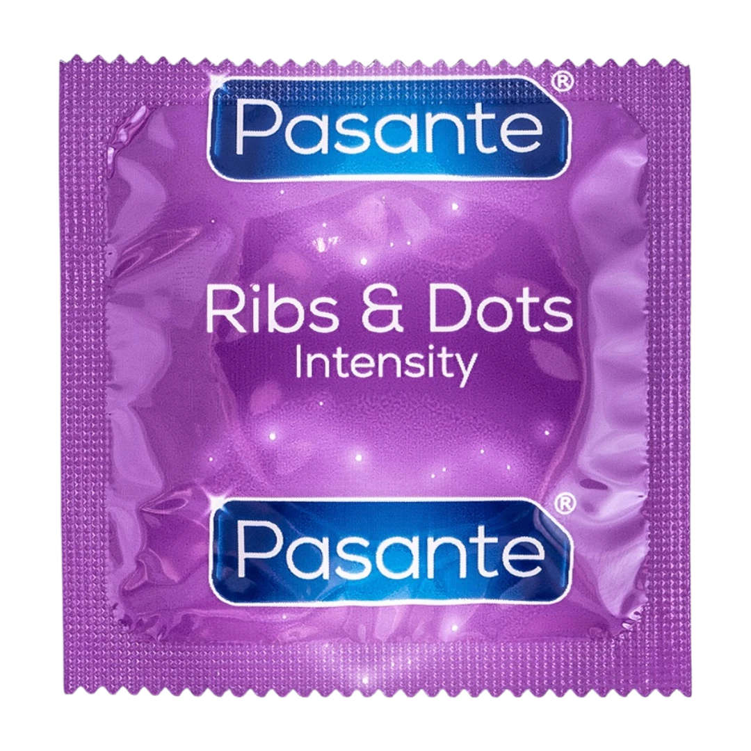 Pasante Ribs & Dots Intensity kondoomid Pasante Intensity Pasante Ribs & Dots Intensity kondoomid Pasante Intensity