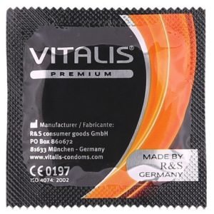 Vitalis Ribbed vitalis kondoomid Vitalis Ribbed prezervatyvai