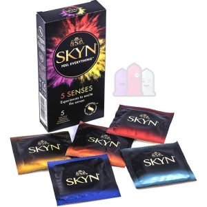 SKYN 5 Senses 5 tk kondoomid 1 SKYN 5 Senses kondoomid 5 tk