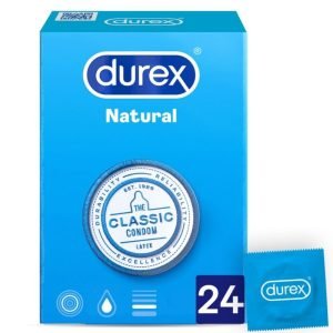 Durex Natural 24 tk. durex kondoomid Durex Natural prezervatyvai 24 vnt Durex Natural 24 tk. durex kondoomid Durex Natural prezervatyvai 24 vnt