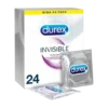 Durex Invisible Extra Lubricated 24 tk. kondoomid