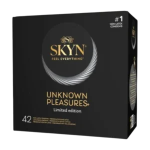 SKYN Unknown Pleasures 42 tk kondoomid 2 SKYN Unknown Pleasures 42 tk