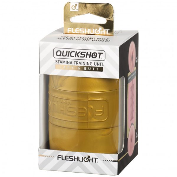 Fleshlight Quickshot Lady & Butt masturbaatorid 1 Fleshlight Quickshot Lady & Butt masturbatorius