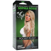 Doc Johnson Sophia Rossi Pocket Pussy tikroviška dirbtinė vagina