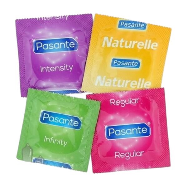 Pasante kondoomikomplekt 18 tk. Pasante kondoomikomplekt 18 tk.