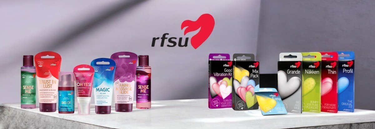 RFSU RFSU Caring Massage Glide 3in1 150 ml RFSU prekės ženklo puslapio iliustracija