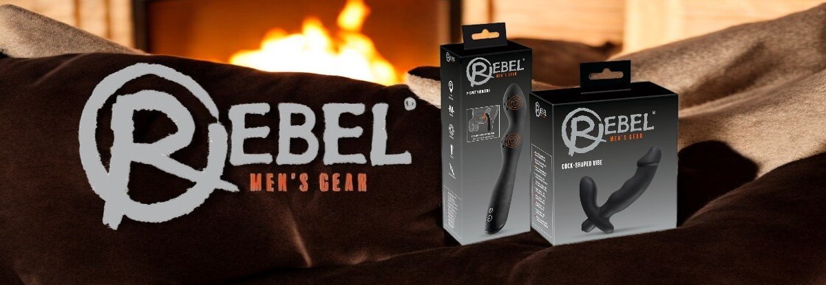 Prostate Stimulator tootekataloog 1 Rebel prekės ženklo puslapio iliustracija