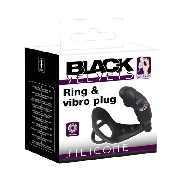 Ring & Vibro Plug anaallelud 1 Ring & Vibro Plug