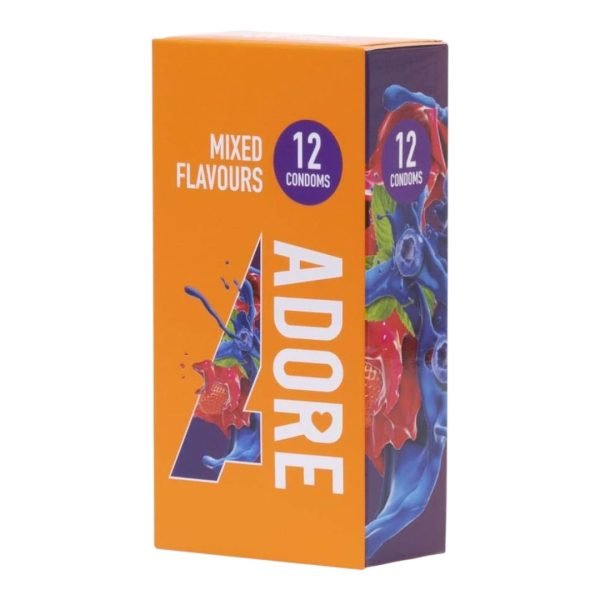 Mixed Flavours 12 tk. kondoomid ADORE Mixed Flavours 12 tk.
