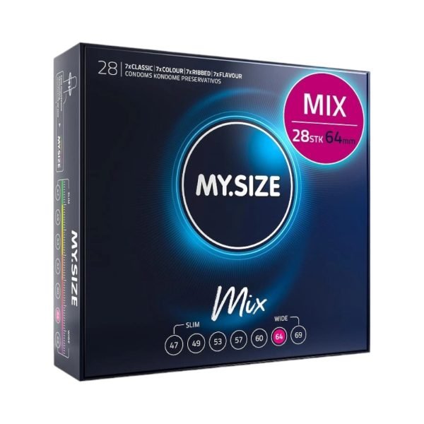 Mix 64 mm 28 tk. kondoomid MY.SIZE Mix 64 mm 28 tk.