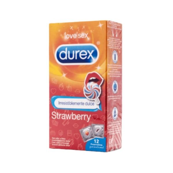 Strawberry 12 tk. kondoomid Strawberry 12 tk.