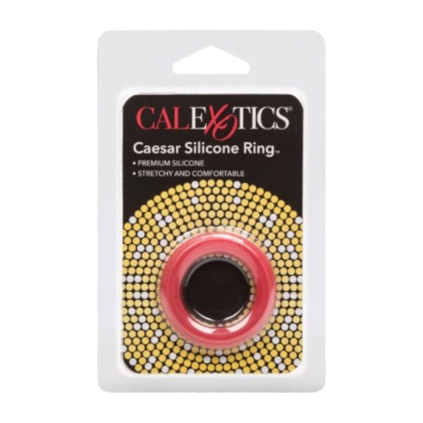 Calexotics Caesar Silicone Ring Red peeniserõngad ja hülsid 1 Calexotics Caesar Silicone Ring Red