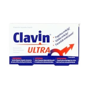Clavin Ultra 8 kapslit. afrodisaakumid Clavin Ultra 8 kapslit.