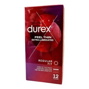 Feel Thin Extra Lubricated 12 tk. kondoomid 1 Feel Thin Extra Lubricated 12 tk.