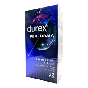 Performa 12 tk. kondoomid 1 Durex Performa12 tk. kondoomi pakendis