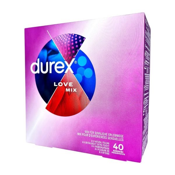 Durex Love Mix 40 tk kondoomid 1 Durex Love Mix kondoomid 40 tk