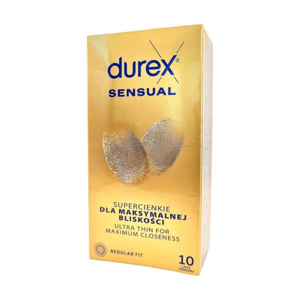 Sensual 10 tk. kondoomid 1 DUREX Sensual 10 tk.