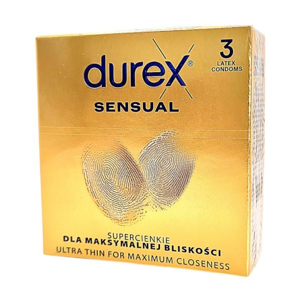 Sensual 3 tk. kondoomid 1 DUREX Sensual 3 tk.