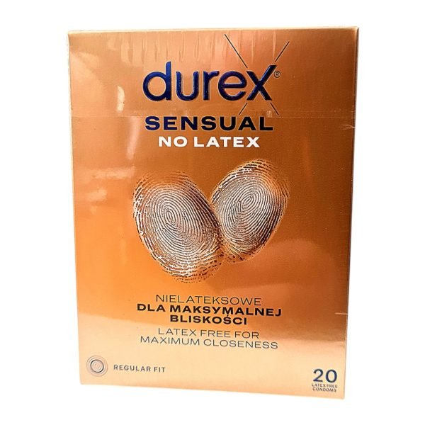 Sensual No Latex 20 tk. kondoomid 1 DUREX Sensual No Latex 20 tk.
