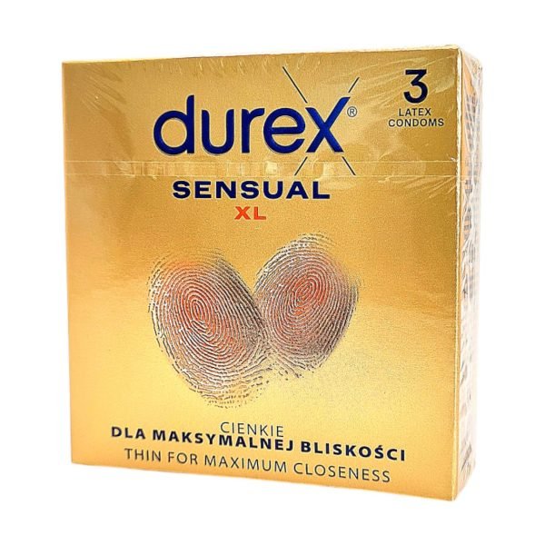 Sensual XL 3 tk. kondoomid 1 durex Sensual XL 3 tk.