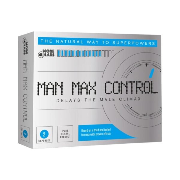 Man Max Control 2 kapslit. afrodisaakumid Man Max Control 2 kapslit.