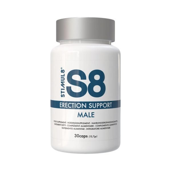 S8 Erection Support Male 30 kaps. afrodisaakumid S8 Erection Support Male 30 kaps.