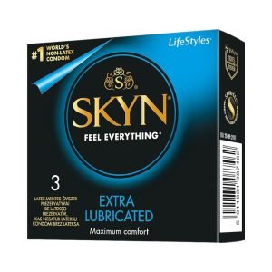 Extra Lubricated 3 tk. kondoomid SKYN Extra Lubricated 3 tk.