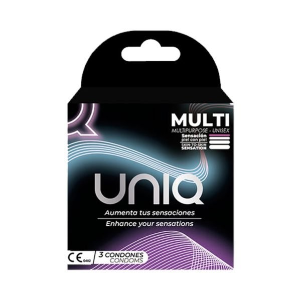 Uniq Multi Unisex 3 tk. kondoomid 1 Uniq Multi Unisex 3 tk.
