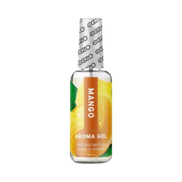 Aroma Gel Mango 50 ml oraalseksiks libestid EGZO Aroma Gel Mango 50 ml – veepõhine maitsestatud orallibesti, mango maitsega pudeli esivaade