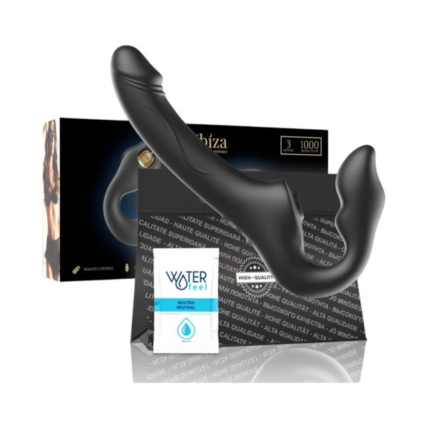 Strap-On With Anal Stimulator strap-on 6 Ibiza Remote Control Strapless Vibrator