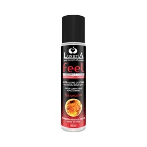 Feel Hot Sensation 60 ml libestid Luxuria Feel Hot Sensation 60 ml – veepõhine soojendav intiimgeel/libesti, pudeli esivaade
