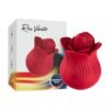 ARMONY – ROSE VIBRATOR & STIMULATOR RED stimulaatorid klitorile 1 ARMONY Rose Vibrator Red