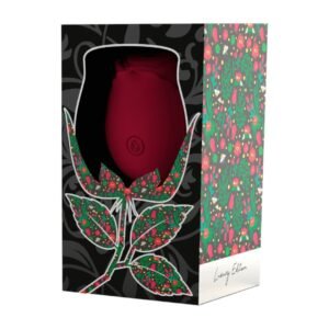 Amoressa Mia Rose stimulaatorid klitorile 1 Amoressa Mia Rose – klitorio stimuliatorius iš arti, silikoninis korpusas