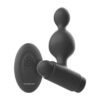 Black & Silver Tucker Petit Anal Plug Vibrating Butt Plug