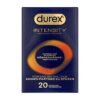Intensity 20 vnt. tootekataloog 1 Durex Intensity 20 vnt. prezervatyvų dėžutė