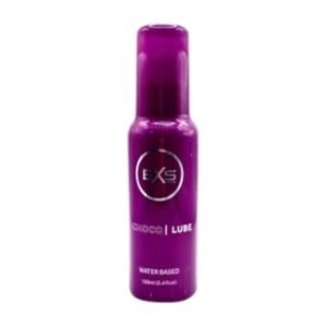 EXS Choco Lube 100 ml tootekataloog 1 EXS Choco Lube 100 ml – šokolado skonio valgomas vandens pagrindo lubrikantas saldiems ir jausmingiems intymiems žaidimams.   Puiki kaina. Įsigyk iš Prezervatyvai.lt. ❤️