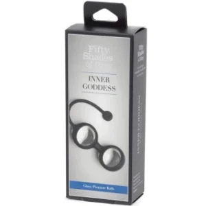 Fifty Shades Of Grey Glass Pleasure Balls kegeli treeningu seadmed 1 Fifty Shades Of Grey Glass Pleasure Balls
