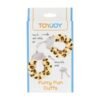 Furry Fun Cuffs Leopard käerauad 1 Furry Fun Cuffs Leopard – pūkuoti leopardiniai antrankiai su metalo grandinėle