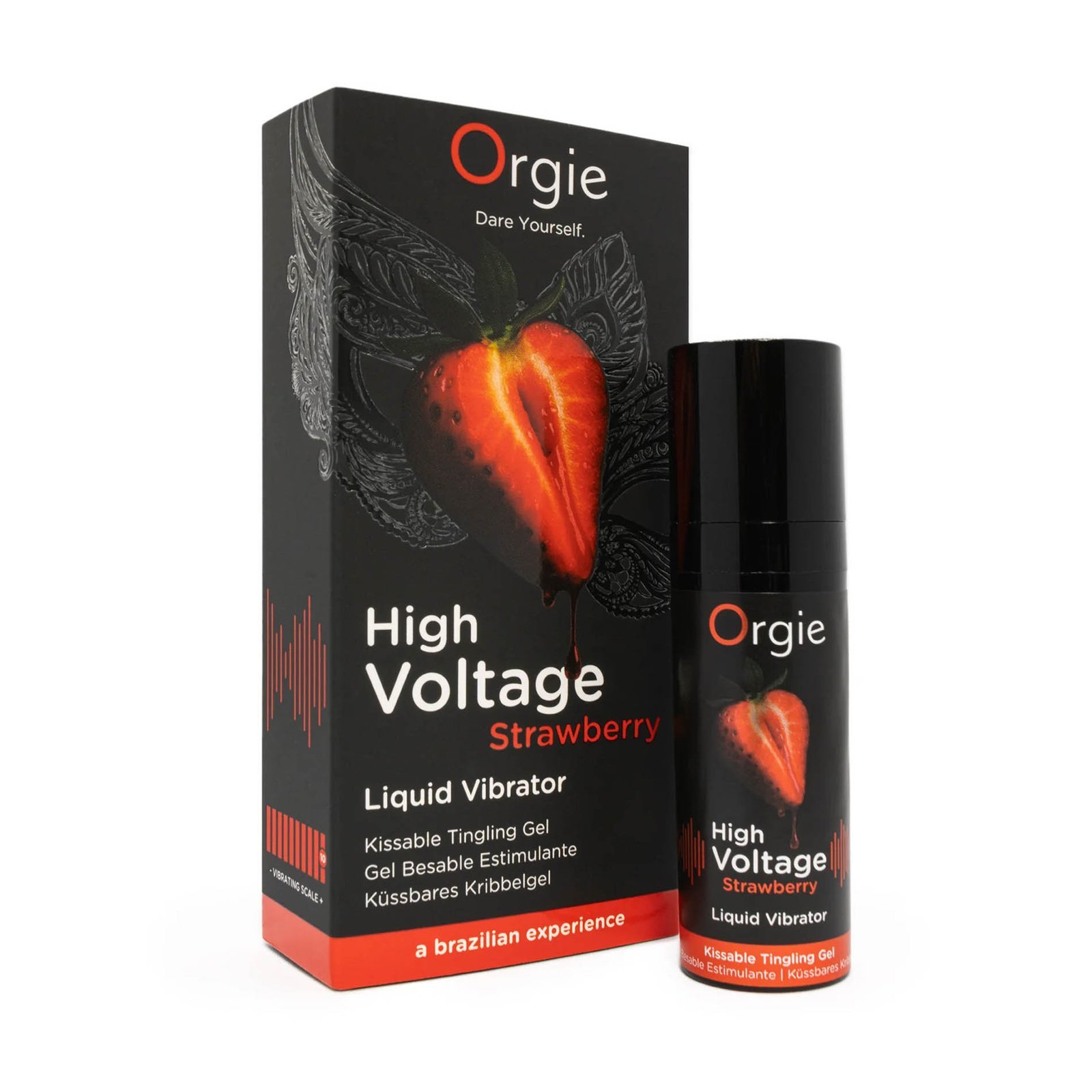 Orgie High Voltage Strawberry 15 ml. afrodisiaakumid 1 Orgie High Voltage Strawberry 15 ml