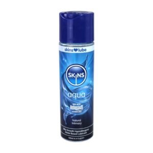 Skins Aqua Water Based Lubricant 130 ml. libestid 1 Skins Aqua Water Based Lubricant 130 ml