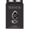 Taboom Butt Plug With Diamond Jewel M Black anaallelud 1 Taboom Butt Plug With Diamond Jewel M Black