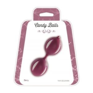 Toyz4Lovers Candy Balls Berry Dark Plum kegeli treeningu seadmed 1 Toyz4Lovers Candy Balls Berry Dark Plum